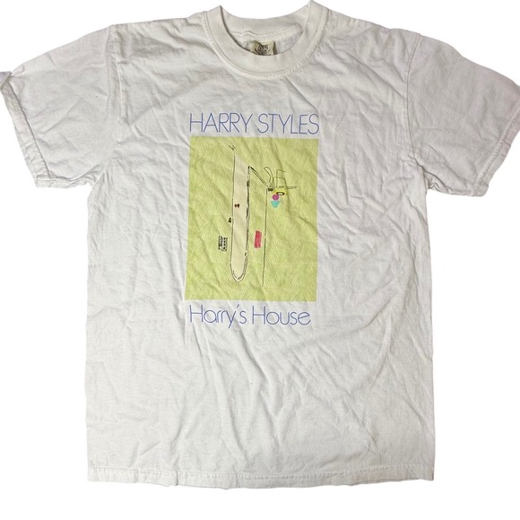 Comfort Colors‎ Harry Styles Harry's House Graphic Print T-Shirt Small - Picture 2 of 4